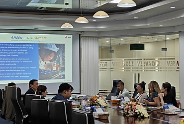 Tập đoàn Alpha7 đón tiếp đoàn khách hàng CHD.