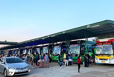 Bến xe Đức Long Gia Lai phục vụ 33.000 khách về quê đón Tết